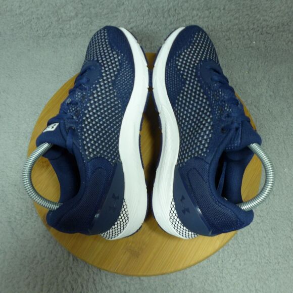 Under Armour HOVR Intake 6 Blue and White Running Shoes Men's Size 8 3026134-001 - Picture 6 of 9
